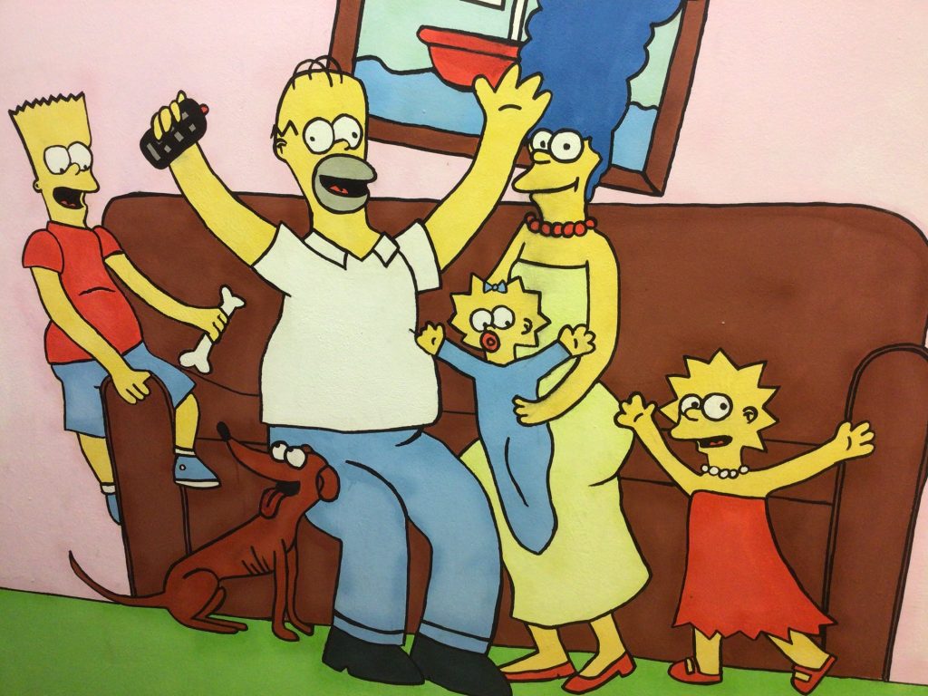 Simpsons Familie